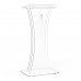 Clear Acrylic Lucite Podium Pulpit Lectern 1803-1+1803CROSS
